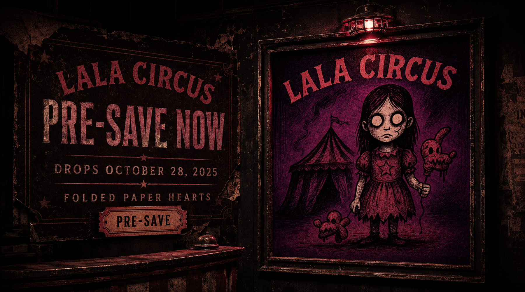 Something Wicked Is Coming: Pre-Save LA LA CIRCUS